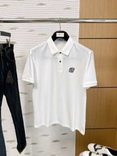 berluti 伯鲁蒂、2025夏季新款Polo短袖 六角珠地棉 透气舒适度高，手感细腻柔软，亲肤舒适 码数：M-3Xl