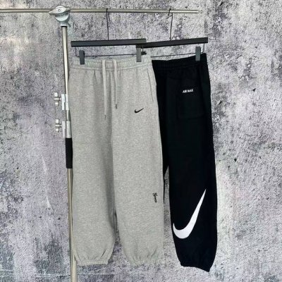 1084 裤子挂拍 Supreme X Nike Ss25Week4 Sweatpant 刺绣Logo百搭宽松 联名系列 刺绣Logo袋鼠口袋连帽卫衣套装 男女