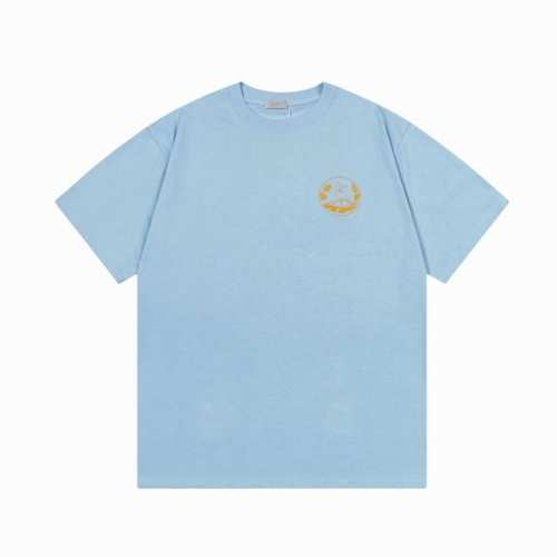 110 隔天到 Dior 迪奥 Cd 字母 小猫花卉刺绣 Logo标识精致升级，灵感源自八十年代复古 原版面料 官方同款 短袖T恤 定制300克同缸染面料 手感