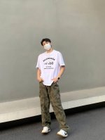 Ayc'teryx 始祖鸟新款经典大鸟Logo短袖T恤 男女休闲小鸟字母拉浆印花高端面料 重磅面料 男女同款 颜色 黑色 白色 尺码 S 3Xl
