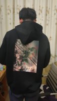 Fog Essentials 花卉春季连帽卫衣 本款采用新疆华棉面料，不起球不褪色不变形，质量超级好，柔软的让你爱不释手，布料挺实，绝对厚实，打底单穿都是百搭，