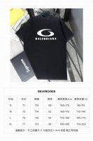 尺码表&细节图# Balenciaga巴黎世家新款经典款字母Logo印花短袖圆领T恤 采用特定重磅32S精棉平纹针织面料，300克重；搭配32S+70D拉架螺纹
