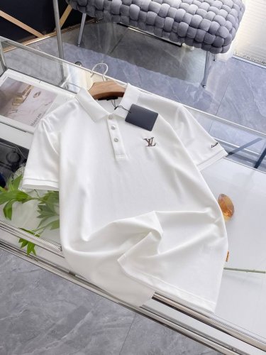 新品上市 Lv 2025Ss夏季新款字母Logo男士翻领polo衫 经典商务男款 高端男装的天花板级别的商务男款 简约时尚大气不失优雅 单穿内搭体面过人 品质控