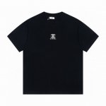 Chanel 香奈儿25Ss Logo情侣款短袖T恤 面料260G双沙纯棉 手感非常舒服 时尚又个性 超级百搭好看的一款T恤 男女都非常合适 人手必备款 包装