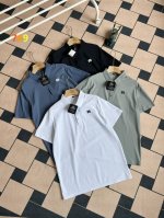 kolonsport可隆经典款冰丝无痕舒适防晒抗菌Polo衫 采用导热的十字编织冰丝凉感面料， 面料与肌肤形成汽热循环多孔纤维， 可快速散热透气、不闷汗 出汗不