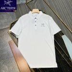arcteryx 始祖鸟翻领胸标Logo短袖T恤，男款夏季Polo衫短袖，商务休闲简约风，上身帅气百搭，夏季必备百搭奢潮单品 高端定制进口冰蚕丝面料 ，穿着舒适