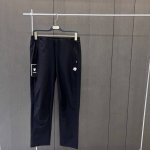 春夏薄款 2025春夏 专柜Descente迪桑特Training综训男士防水透湿梭织运动长裤 1腰部平面贴合工艺 腰部裁片贴合工艺，可保持面料原有的伸缩性，