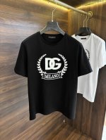 new# Dolce&Gabbana 杜嘉班纳 -Dg 重磅推荐！春夏装新品 专柜在售 最新系列图案Logo短袖T恤 必须人手一件的节奏！进口顶极100%全棉面