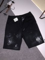 Loewe 罗意威 字母绣花 手绘手工涂鸦 Logo标识刺绣 五分裤、高品质纯棉 面料、特别手感、超级质感 舒适柔软透气 休闲宽松版型 潮流男女同款 短裤 颜色