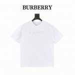 burberry 巴宝莉 Bbr 25Ss 后背镂空贴布绣大战马短袖T恤 轻奢主义 男女日常通勤穿搭必备单品 正确版本 随意对比 详细特征 260克 % 纯棉双