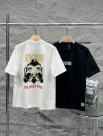 100 福神 带Nfc芯片识别高版本 Evisu 福神2025夏季新款大M印花休闲宽松情侣款 短袖T恤898 细节:版本一比一复刻，吊牌 领标 水洗 包装袋。水