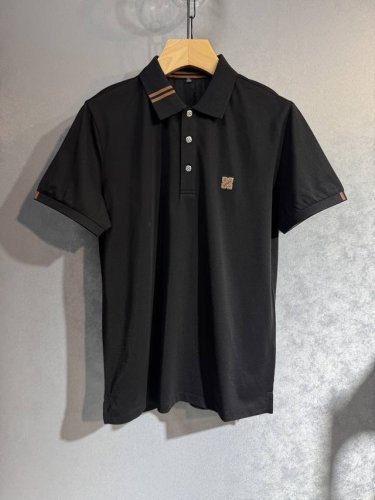 Zegna 杰尼亚 25Ss新款春夏短袖 最高版本客供定制高端丝光珠地面料 简单时尚款 螺纹拼色螺纹配色超级好看 经典Logo的设计 简单大方的款式 满满的高级