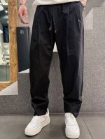 2025春夏裤子 码数：M-2Xl 面料成分： 竹纤维29%聚酯纤维67%氨纶4% 面料特性：良好的舒适性、出色的吸湿性和透气性，且有天然的抗菌性 竹子含有抗菌