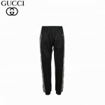 gucci 古驰 经典蛇纹织带套装长裤 原版购入，完美还原。定织定染面料，侧边蛇纹Logo完美对位，区别市面错误版本，定制五金，水洗标，下摆袖口螺纹还原Zp。