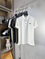 Arm*阿玛尼 Ss25夏季新款翻领polo衫 高品质珠地棉材质 雍容华贵的品牌风格，客供进口面料 做出来的衬衫也是版型垂顺挺括，并且还抗皱抗起球，贴身穿着也是
