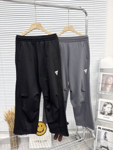 Adidas Fw25 Fustl M Kn Pant 运动系带舒适直筒伞兵休闲裤 裤脚带松紧绳可调节 男女同款 ｜ 阿迪伞兵弯刀神裤 小红书、微博、得物 众多