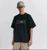 资讯图 dior 迪奥Cd 石头岛联名印花短袖 男女同款
