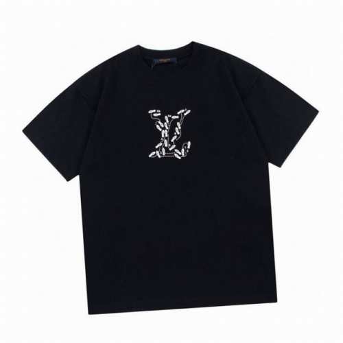 路易威登 Louis Vuitton 夏季新款 发泡字母印花圆领短袖T恤 Lv Special-project部门最强员工服，反袖设计 高端品质独家定制 采用2