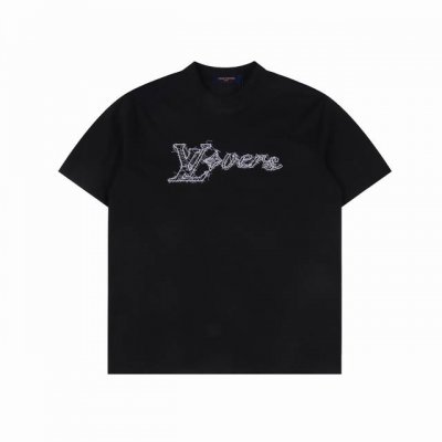 Louis Vuitton 路易威登 麻绳倒V刺绣短袖 尺码Xs-Xl