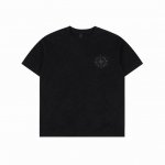 chrome Hearts 克罗心 铆钉满钻短袖T恤 采用直喷进口机器印花 五金辅料均开磨定制 正确配置 黑色2025克罗心正品包装 克定制定染双纱棉 版型大