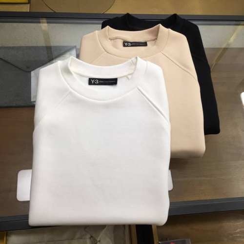 专柜新品P250《Y-3》 【偏大，下单报身高体重】 solo-25Ss新款山本家族印胶Logo点缀有机棉短袖。男女同款宽松落肩廓形剪裁空气层T恤。高街颜值担当
