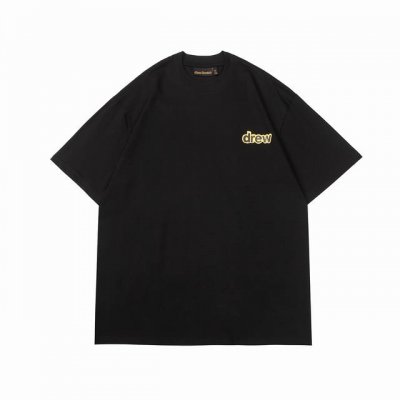 Y32 Drew Droovy字母短袖T恤 码数：S-Xl 颜色：黑色