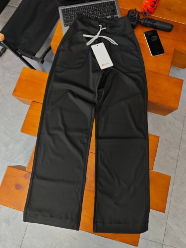 lululemon露露乐蒙Throwback Still系列 Nulu高腰直筒30''长裤 女款休闲裤瑜伽裤 小红书爆火的Lululemon Throwback