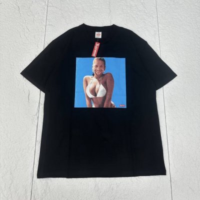 Supreme X Aphex Twin Windowlicker 联名款 Ss25 Week1 Tee 背面英文Logo图案短袖T恤 男女同款 Supreme