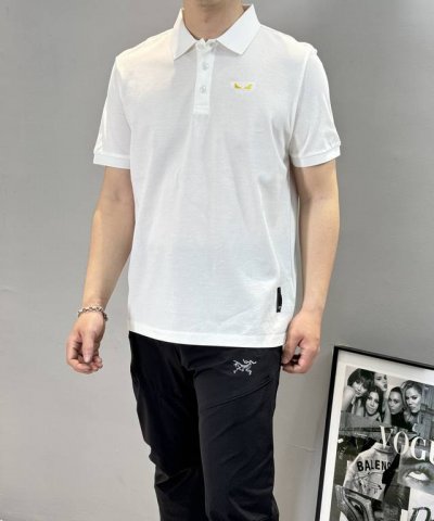 P260Fend*芬-迪25S夏季男士休闲Polo.经典小怪兽.打造灵动生趣的品牌力量 让品牌更具看点与规格，有着莫名的吸引力让人一眼看过无法忘怀，很走心的一种