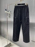 96030亚历山大王休闲裤 季度：夏季 尺码：M-2Xl 版型：阔腿直筒休闲裤 工艺：前后提花工艺 大牌之选 潮男必备神裤