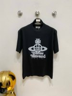 vw西太后 2025Ss春夏最新款短袖T恤出货啦！！ 2025新款T恤 高版本专用面料 高克重 260G 纯棉面料 上身舒适不失挺阔 针脚刺绣工艺、数字印花、植