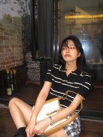 saint Laur*Nt 25Ss春夏新款 微标刺绣条纹短款Polo衫丨独家Yb开发！高版出品！Polo衫就是春夏Yyds得存在！简约款真的很好穿！小短款上衣