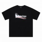 上新 高版本 Balenciaga巴黎世家春夏模糊可乐 数码直喷短袖 购入原版开模打造，全套定制辅料，细节决定成败。 面料：规格采用实打实270G 100%纯棉