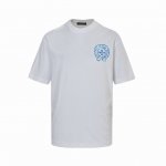 Chrome Hearts 克罗心 25Ss 油画重叠马蹄Logo短袖 面料采用280克重精梳棉，定制32支1*1螺纹，成衣两遍水洗处理，面料舒适亲肤无异感，