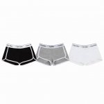 条 款号Ys09 贴身衣物非质量问题不退不换 Calvin Klein新款摩登引力带辣妹运动短款居家短裤 尺码：S M L 颜色：黑色 灰色 白色 很显身材 日