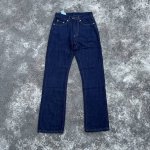 款号333 自主Cleanfit517原牛复古牛仔裤微喇做旧Vibe风Kennijima 水洗做旧宽松微喇牛仔裤Vibe神裤 尺码：S M L Xl 颜色：蓝色