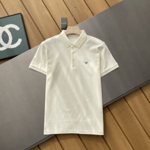 专柜还原顶级复刻版 阿玛尼 春夏 官网同步 熟男 轻熟男 最爱款式 经典大气百搭商务休闲Polo领T恤 采用进口珠地棉面料 舒适透气 质感细腻 超柔软亲肤触感！