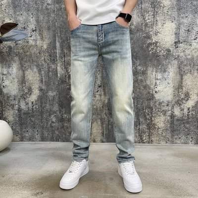 p170 Lv2025年春季最新品牛仔裤出入专卖店无压力 专柜热销款 品味与价值共享 身穿着非常舒适 低调不失奢华 穿出去非常有档次,裤型款式和裁剪亦无需多言