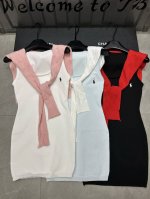 新品上线 款号:28872# #拉夫披肩连衣裙实拍图