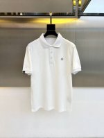 Lp 意大利奢侈品牌25S春夏新品 ，男士商务休闲纯色翻领短袖polo衫，客供进口100%珠地棉面料，甄选上等长绒棉花原料，面料属性皆为上乘，网眼结构细腻自然，