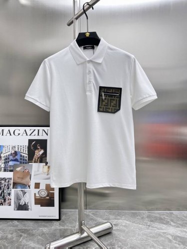 芬迪 Fendi 春夏新款男士短袖polo衫 品牌最新设计元素 既不单调也不复杂,恰到好处的展现品味 客供顶级定制珠地棉面料 舒适吸汗透气根本不在话下,面料独具