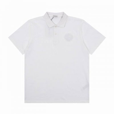 burberry 巴宝莉 刺绣徽标翻领polo短袖 size Xs-L