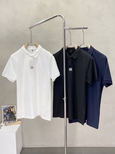 Loewe罗意威独家专供新款原单男士休闲短袖 高端定制 高版本 时尚百搭爆款进口面料 手感超柔软细腻 穿着亲肤舒适 高端精品 代工厂p精细做工 上身非常赞 男士