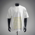 Balenciaga 巴黎世家24Ss 新款巴黎世家表情包印花短袖T恤 挑破宽松版本.男女同款 颜色：米白色.黑色 码数：1.2.3.4