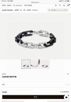 lv路易威登黑格子竹节手链最新搭配色全套包装 Damier链条手链以摩登笔触再现经典链环设计，借由匠心工艺释放青春活力。近观可见或耀目或雾感的Damiergra