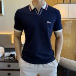 古奇 2025Ss蛇年春夏新款polo领短袖系列。精选优质珠地棉面料，时尚大牌元素Logo设计，上身版型超赞，面料细腻舒适透气，随意搭配都超级好看时尚型男必备款