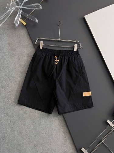 lv*爆款纯棉高支短裤，采用380G超厚纯棉+真丝光面料 进口原版面料，超级质感 舒适柔软透气 休闲宽松版型 潮流男女同款：尺码：M-3Xl
