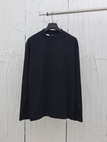 Balenciaga* 巴黎25Ss最新款美纹纸胶带长袖 面料采用巴黎Zp定织定染全棉双纱紧密棉.克重260克，布面干净.布纹清晰，柔软舒适，螺纹釆用定染无色差