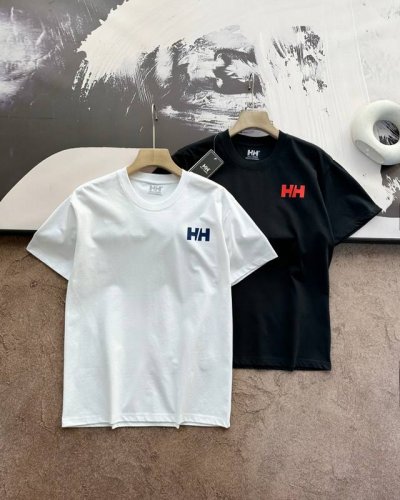 上新 官网同款 海丽汉森 Helly Hansen Hh 25Ss夏新款短袖T恤 男女同款 双面液氨面料升级 采用日本液氨丝光工艺双面处理 液氨技术能使棉纤维膨