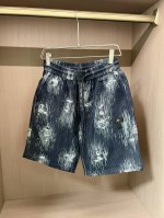 克罗心 2025Ss夏季新款男士休闲牛仔短裤，高端版本！专柜定制面料 透气舒适度高，细节无可挑剔，品牌元素设计理念，体现高品质。手感细腻柔软！呈现休闲裁剪，上身